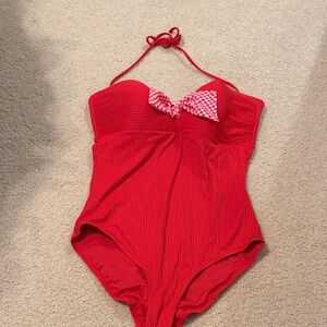 Women’s Matilda Jane Red One Piece Swimsuit